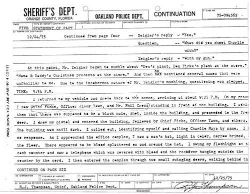 Oakland Police Report Page6