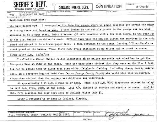 Oakland Police Report Page11