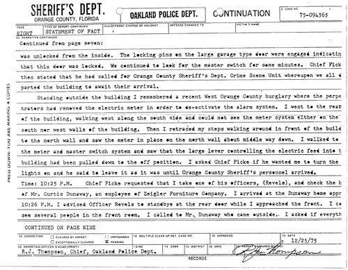 Oakland Police Report Page9