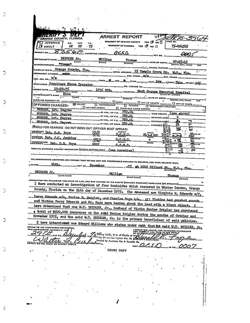 2012 April 11 arrest report december 29 1975 page1