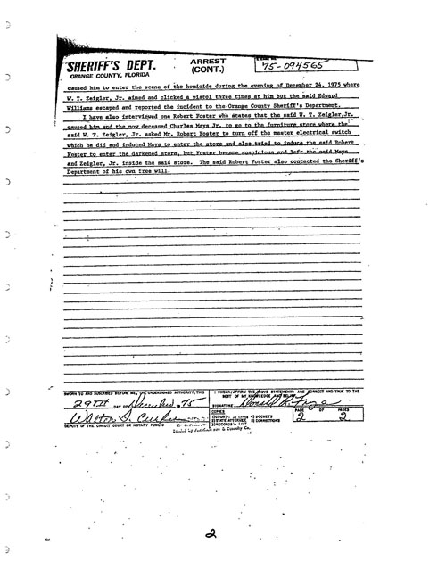 2012 April 11arrest report december 29 1975 page 2