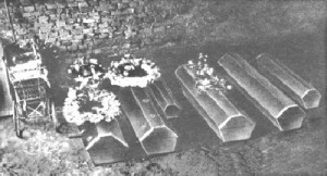 The coffins of the Hinterkaifeck murders